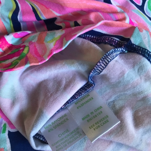 Lilly Pulitzer Tiki Wrap Romper Size XS - Picture 8 of 8